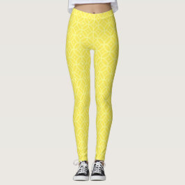 Preppy Yellow Leggings