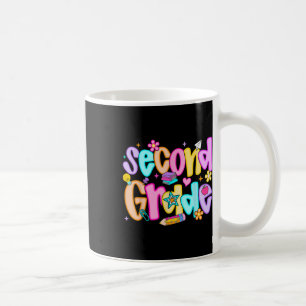 Preppy-Zweite-Klasse-Wieder-in-die-Schule 2. Klass Kaffeetasse