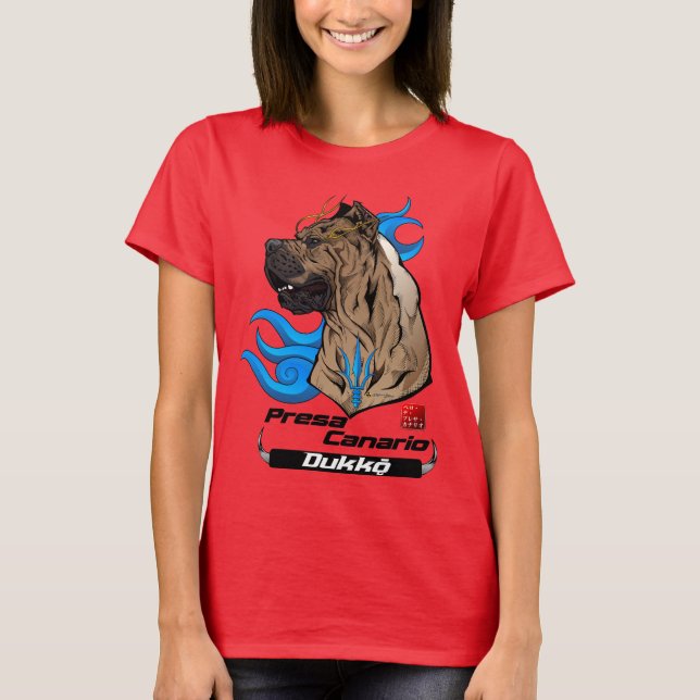 Presa Canario Dukkǭ T-Shirt (Vorderseite)