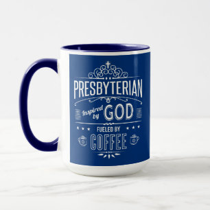 Presbyterian, von Gott  durch Kaffee-Tasse gespeis Tasse