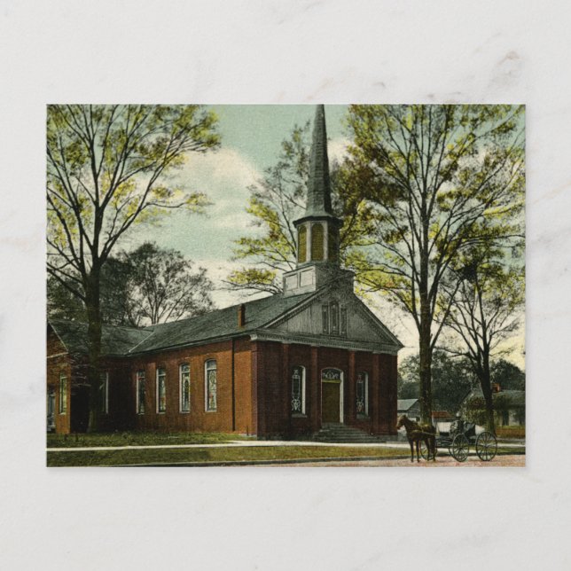 Presbyterianische Kirche, Tuscaloosa, Alabama Post Postkarte (Vorderseite)