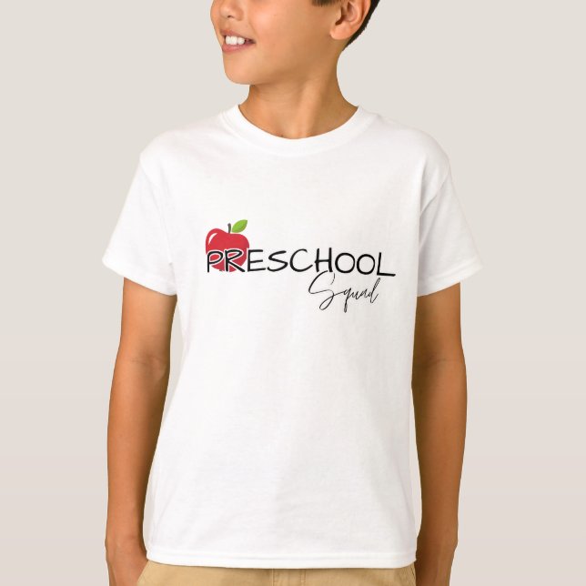 Preschool GRADE Schulkinder T-Shirt (Vorderseite)