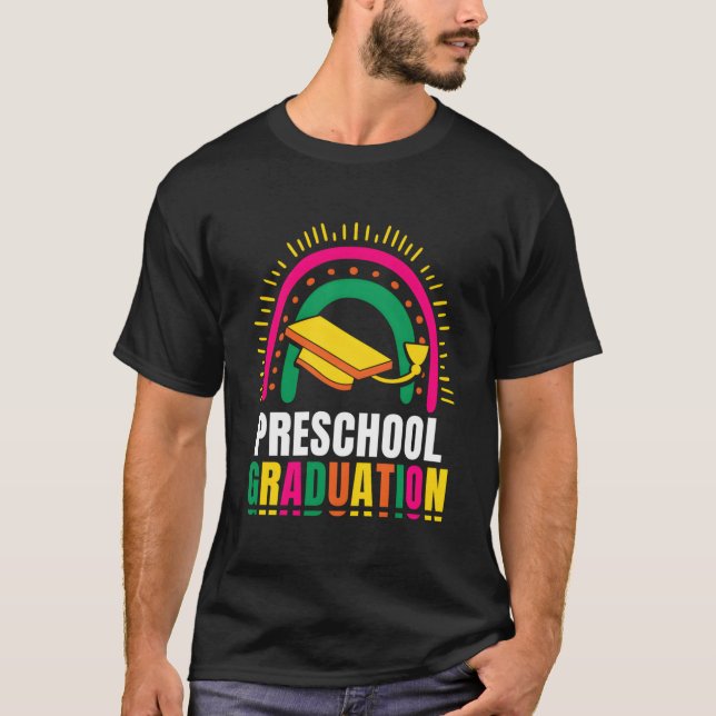 Preschool Graduation Graduate Pre School Graduates T-Shirt (Vorderseite)