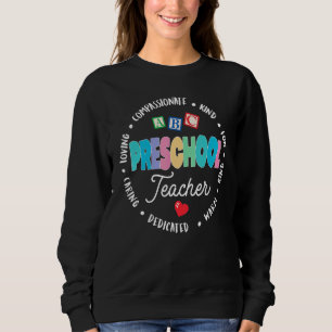 Preschool-Lehrer zurück zur Tagesstätte Sweatshirt