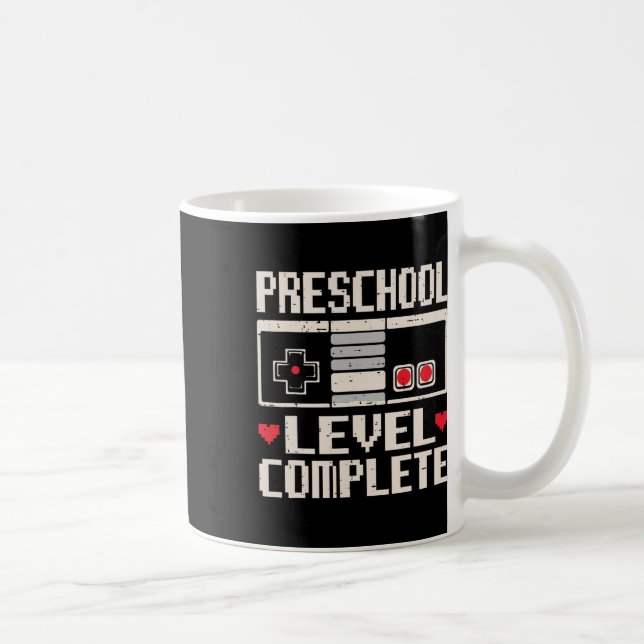 Preschool Level Complete Gamer Cl Of 2025 Graduati Kaffeetasse (Rechts)