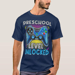 Preschool Level Unlocked Video Games Kids Back To  T-Shirt