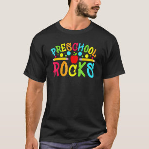 Preschool Rocks Preschool-Lehrer zurück zur Schule T-Shirt