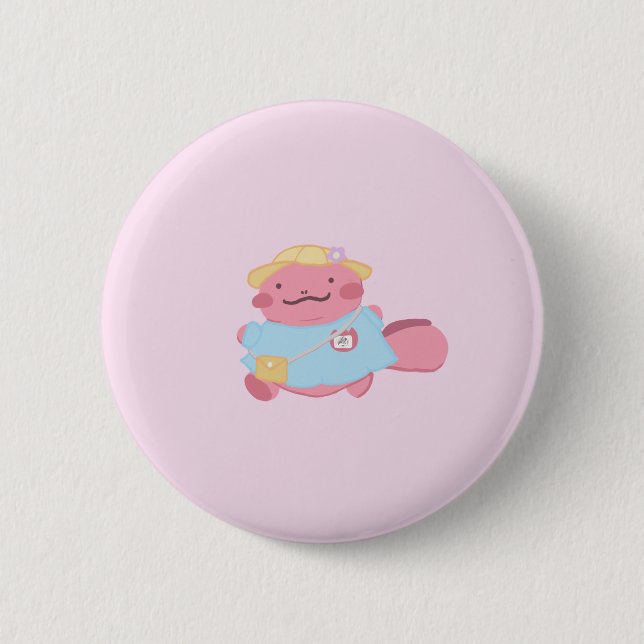 Preschool Salamander Button (Vorderseite)