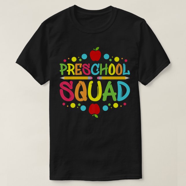 Preschool Squad I PreK  T-Shirt (Design vorne)