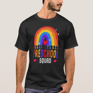 Preschool Squad Lehrerin zurück zur App für Schulg T-Shirt