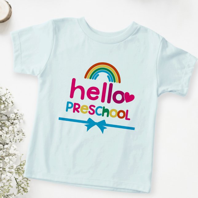 Preschool T-shirt - First Day Preschool T-shirts  (Von Creator hochgeladen)