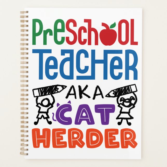 Preschool Teacher alias Cat Herder Planer (Vorderseite)