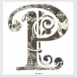 PRESCIOUS - P- AUFKLEBER