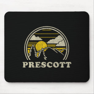 Prescott Arizona Az T-Shirt Vintage Wandern Gebirg Mousepad