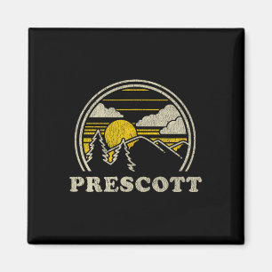 Prescott Arizona Az T Shirt Vintage Wandern Mounta Magnet