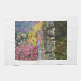 Prescott Park Garden Poppies Portsmouth NH Küchentuch