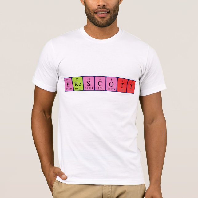 Prescott Periodenname Shirt (Vorderseite)