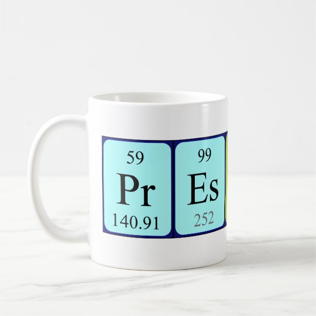 Prescott Periodenname Tasse (Links)