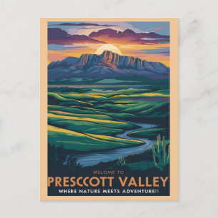 Prescott Valley, Arizona Postkarte