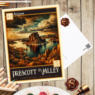 Prescott Valley, Arizona Vintage Ansichtskarte Postkarte