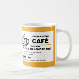 Prescripción de Café taza Tasse