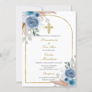 Presentación de tres años einladung