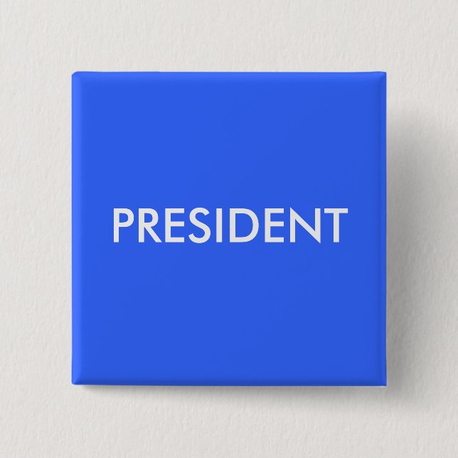 PRESIDENT BUTTON (Vorderseite)