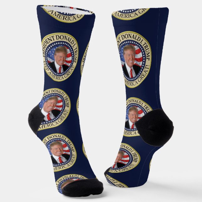 President Donald Trump Keep America Great Socken (Gewinkelt)