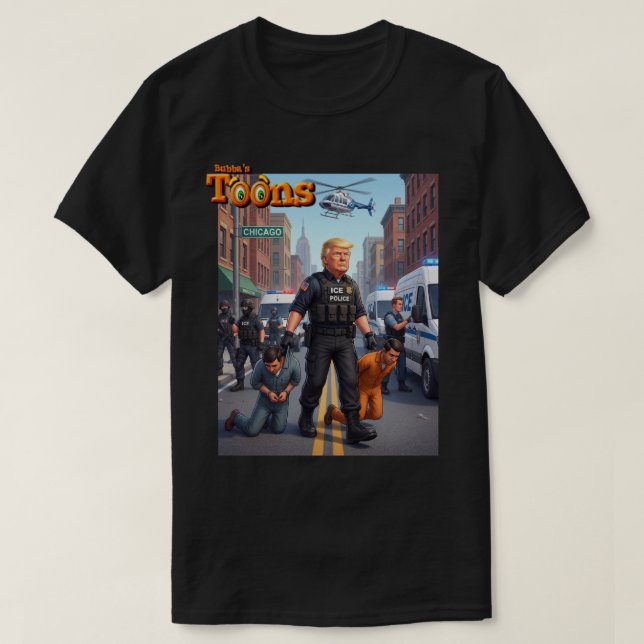 PRESIDENT DONALD TRUMP T-Shirt (Design vorne)