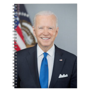 President Joe Biden White House Portrait   Notizblock