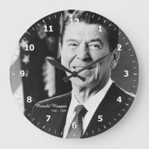 President Ronald Reagan Clock
