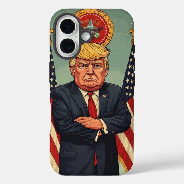President Trump  Case-Mate iPhone Hülle (Rückseite)