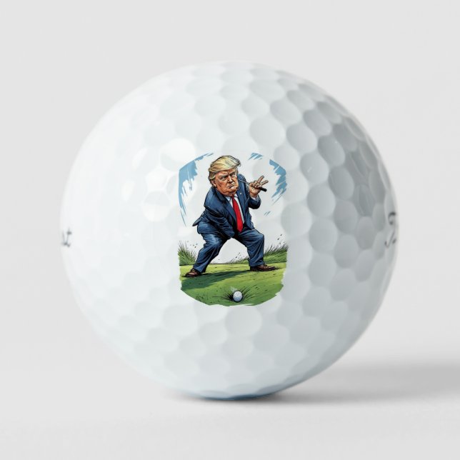 President Trump Golfball (Vorderseite)