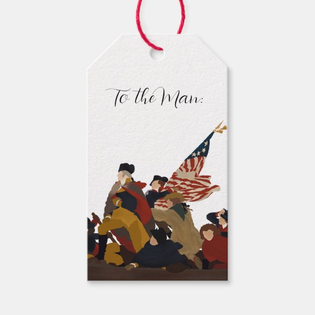 Presidental Gift Tag Geschenkanhänger (Vorderseite)