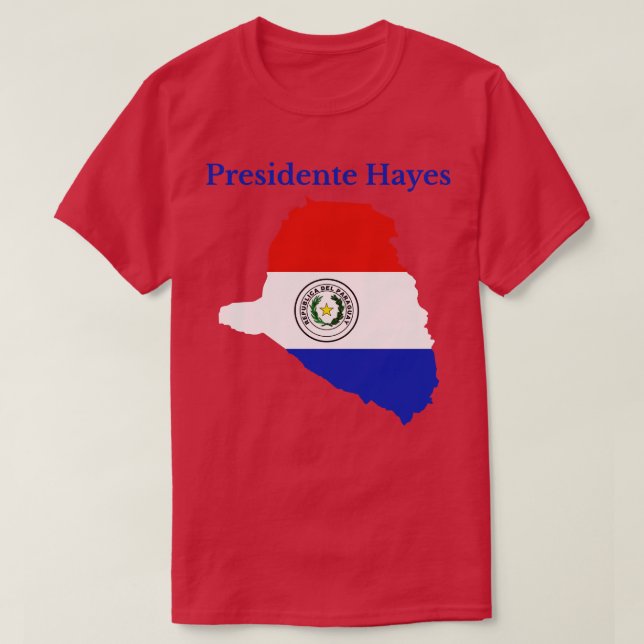 Presidente Hayes Department Paraguay T-Shirt (Design vorne)