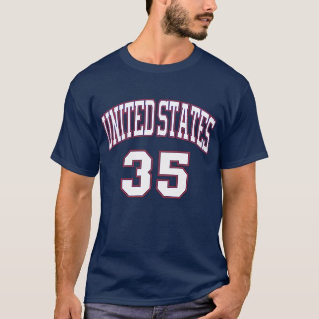 PresidenTees #35 Kennedy T-Shirt (Vorderseite)