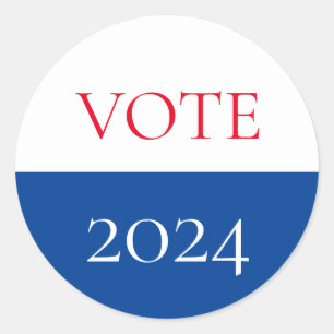 Presidential Election Vote 2020 Patriotic Runder Aufkleber