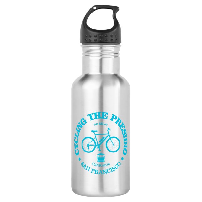 Presidio (Radfahren) Edelstahlflasche (Vorderseite)