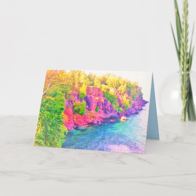 PRESQUE ISLE BRIGHT GREETCARD KARTE (Vorderseite)