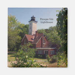 Presque Isle Lighthouse Erie-Magnet Magnet