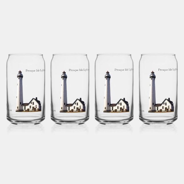 Presque Isle Lighthouse Glas (Vorderseite)