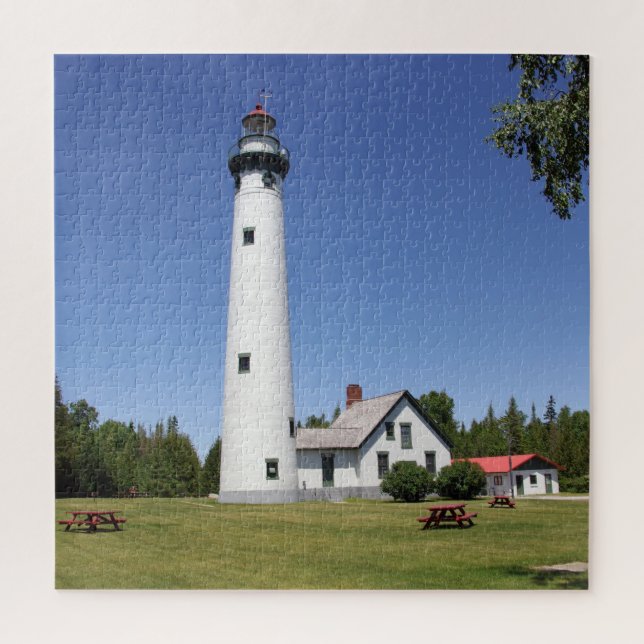 Presque Isle Lighthouse Puzzle (Vertikal)
