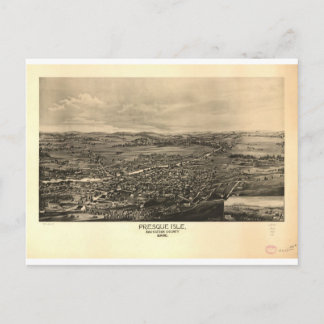 Presque Isle, Maine 1894 Postkarte