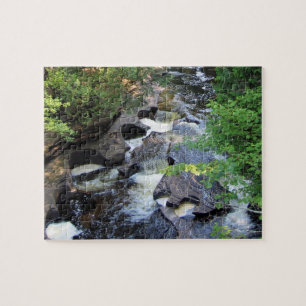 Presque Isle River - Michigan - 8x10 - 110 pc Puzzle