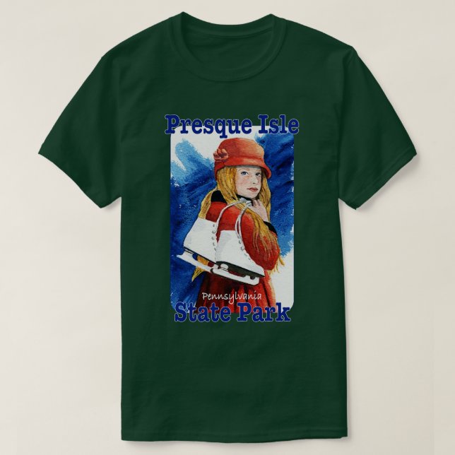 Presque Isle Staat Park Pennsylvania T-Shirt (Design vorne)