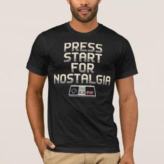 Press Start For Nostalgia T-Shirt
