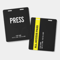 Presse All Access Pass Ereignisberichterstattung I