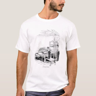 Presse-Drucken T-Shirt