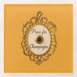 Presse für Champagne Bar Cart Untersetzer