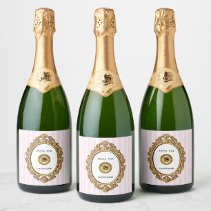 Presse für Sparkling Wine Rosa Streifen
